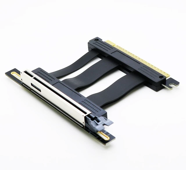 Alt view image 3 of 5 - Sintech 5cm PCI-e 5.0 X16 Riser Cable,PCIe Extension Card