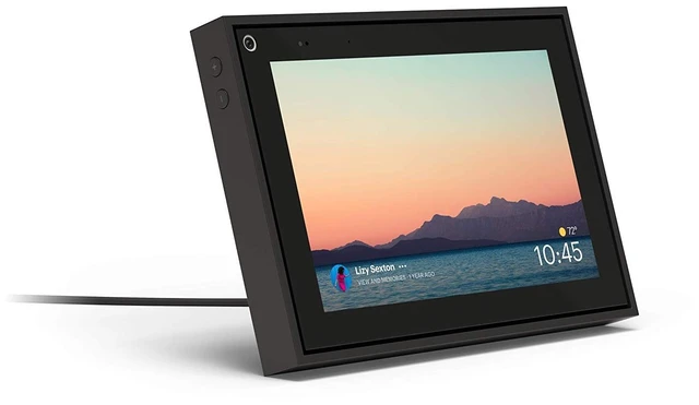 Main image of Portal Mini Black 8" from Facebook. Smart, Hands-Free Video Calling with Alexa Built-in