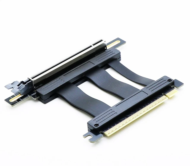 Alt view image 4 of 5 - Sintech 5cm PCI-e 5.0 X16 Riser Cable,PCIe Extension Card