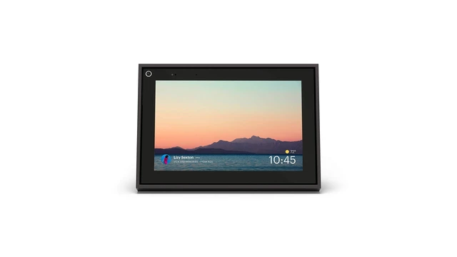 Alt view image 4 of 5 - Portal Mini Black 8" from Facebook. Smart, Hands-Free Video Calling with Alexa Built-in