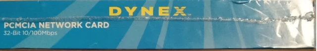 Alt view image 3 of 5 - Dynex DX-E201 - Network adapter - CardBus - Ethernet, Fast Ethernet - 10Base-T, 100Base-TX