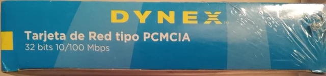 Alt view image 4 of 5 - Dynex DX-E201 - Network adapter - CardBus - Ethernet, Fast Ethernet - 10Base-T, 100Base-TX