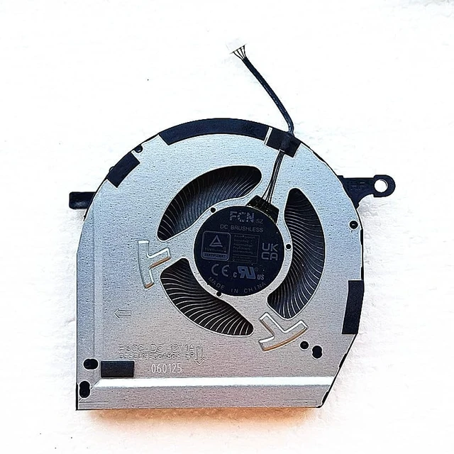 Alt view image 3 of 4 - Laptop New CPU+GPU Cooling Fan FSCG DFSCL12E06486C FSCH DFSCL12E16486C Replacement for Lenovo Y7000P IRX9 2024 Legion 5 16IRX9 83DG Series 12V 1A Fan