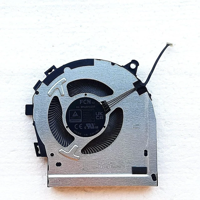 Alt view image 4 of 4 - Laptop New CPU+GPU Cooling Fan FSCG DFSCL12E06486C FSCH DFSCL12E16486C Replacement for Lenovo Y7000P IRX9 2024 Legion 5 16IRX9 83DG Series 12V 1A Fan