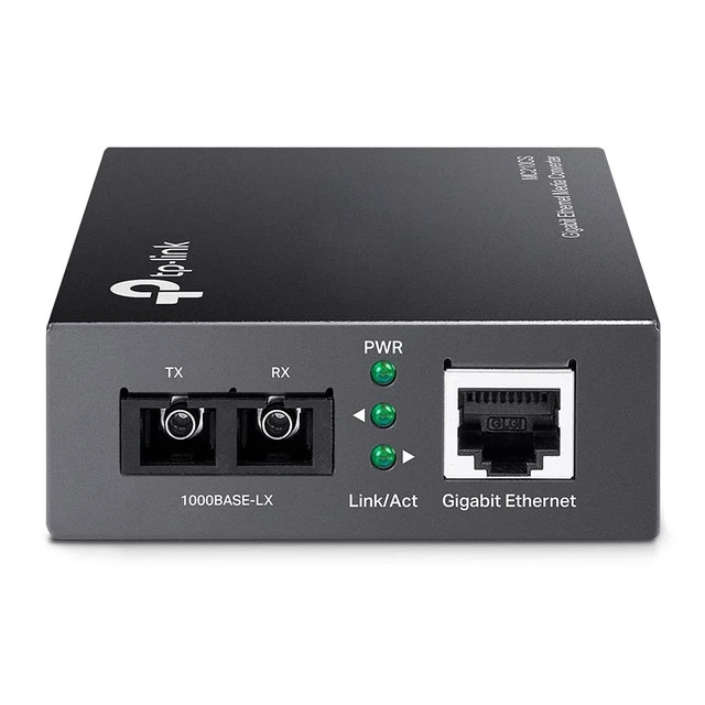 Alt view image 2 of 4 - Omada Gigabit Single-Mode Fiber Media Converter(MC210CS)