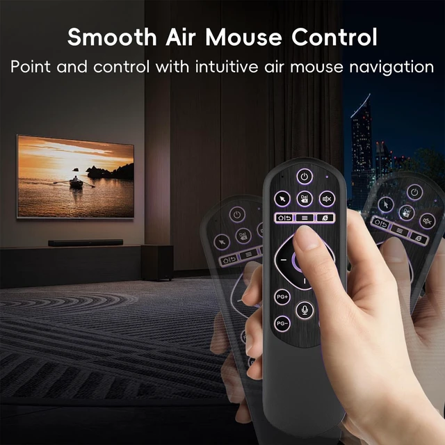 Alt view image 3 of 5 - iPazzPort Air Mouse Remote Keyboard, 2.4G & Bluetooth, IR Learning