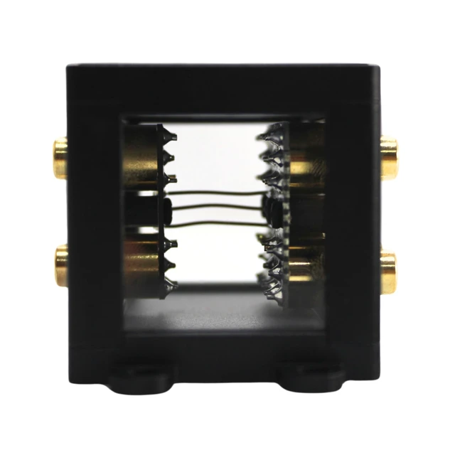 Alt view image 3 of 5 - Big Jeff Audio 1-to-3 Pair Cockbox RCA Splitter Distribution Block
