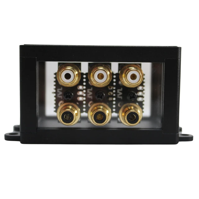 Alt view image 4 of 5 - Big Jeff Audio 1-to-3 Pair Cockbox RCA Splitter Distribution Block