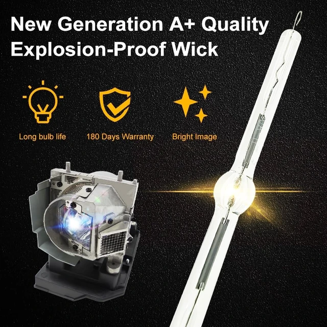 Alt view image 4 of 5 - CTLAMP A+ Quality 20-01501-20 Projector Lamp Bulb with Housing Compatible with SMARTBOARD 480i5 880i5 885i5 SB880 SLR40WI UF75 UF75W