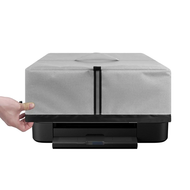 Alt view image 3 of 5 - Kingshion Printer Dust Cover Compatible with Canon Pixma MG3620/TR8620a/TR4720 Wireless All-in-One Printer/Canon Pixma TS3320/TS3520/TS6420/TR4520/TR4720/TR750/TR8620/TR8520 Printers - Light Gr