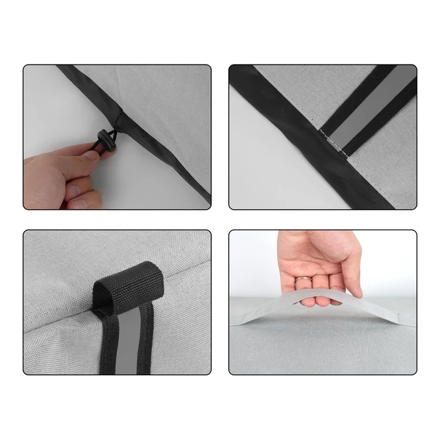 Alt view image 4 of 5 - Kingshion Printer Dust Cover Compatible with Canon Pixma MG3620/TR8620a/TR4720 Wireless All-in-One Printer/Canon Pixma TS3320/TS3520/TS6420/TR4520/TR4720/TR750/TR8620/TR8520 Printers - Light Gr
