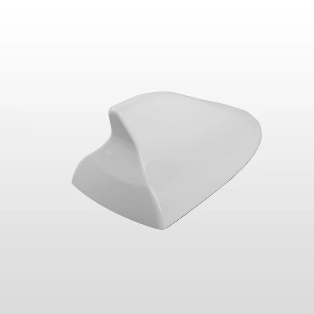 Alt view image 2 of 5 - Ramble- Fin Antenna Cover for Car Rogue SV Auto Parts Shark Antennas Works for Nissan Rogue 2007-2017,Standard Style (Pure White)