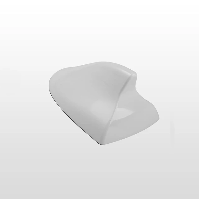 Alt view image 4 of 5 - Ramble- Fin Antenna Cover for Car Rogue SV Auto Parts Shark Antennas Works for Nissan Rogue 2007-2017,Standard Style (Pure White)