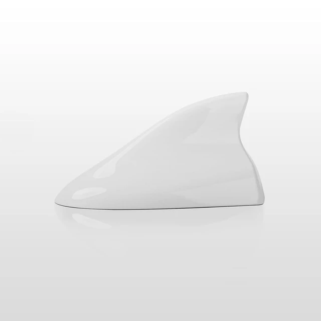 Alt view image 3 of 5 - Ramble- Fin Antenna Cover for Car Rogue SV Auto Parts Shark Antennas Works for Nissan Rogue 2007-2017,Standard Style (Pure White)