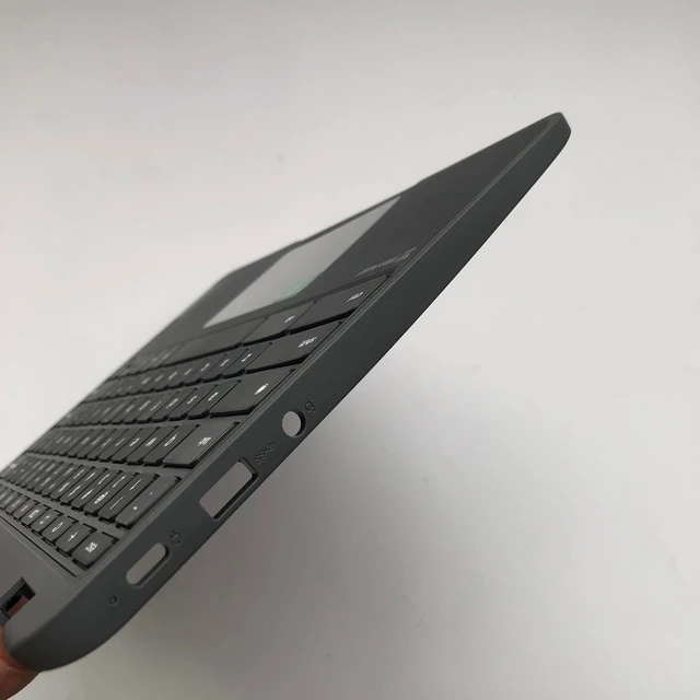 Alt view image 5 of 5 - Lyinsen Replacement for Lenovo 100e Chromebook Gen 4 Intel 83G8 83G9(Intel) Laptop Upper Case Palmrest Keyboard Touchpad Assembly Part 11.6" 5CB1M21496 Top Cover Black