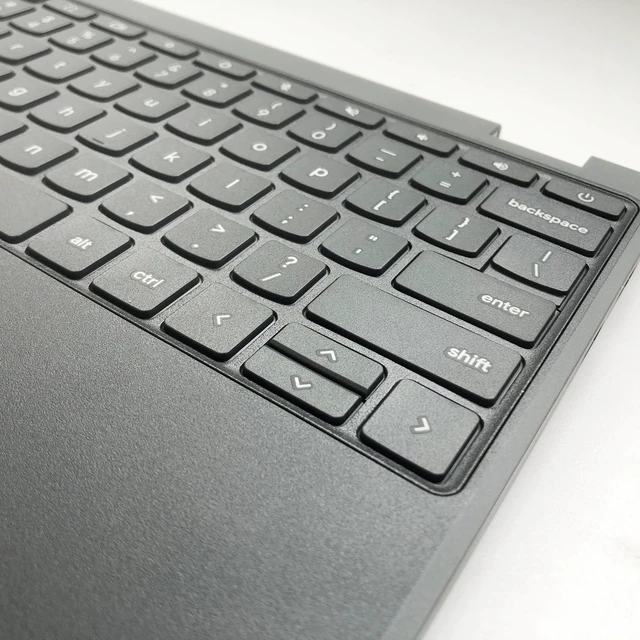 Alt view image 4 of 5 - Lyinsen Replacement for Lenovo 100e Chromebook Gen 4 Intel 83G8 83G9(Intel) Laptop Upper Case Palmrest Keyboard Touchpad Assembly Part 11.6" 5CB1M21496 Top Cover Black