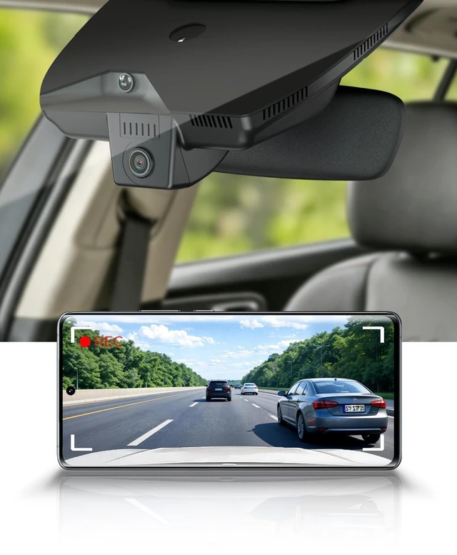 Main image of Fitcamx 4K Dash Cam Suitable for Kia Sorento 2024-2026 (Part No#R5100) & Sorento Hybrid, OEM Factory Look, UHD 2160P Video, Built-in WiFi & APP, Loop Recording, G-Sensor, Plug & Play, 64GB Card