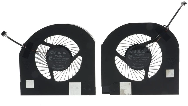 Main image of TRADOCK CPU & GPU Cooling Fan for Dell Precision 17 7730/7740 (7JV64, MG75090V1-C140-S9A, MG75090V1-C150-S9A) - 5V, 2.5W, 4000RPM, 4-Pin, 7m Length, Laptop Fan