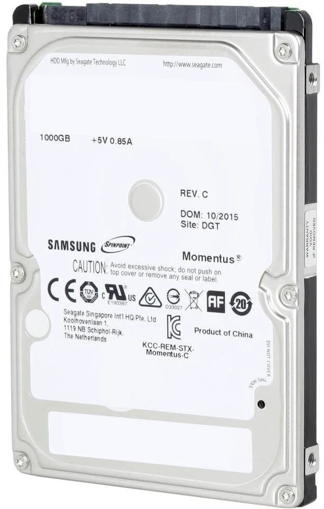 Main image of Seagate 1TB Mobile HDD SATA 3Gb/s 32MB Cache 2.5-Inch Internal Bare Drive (ST1000LM024)