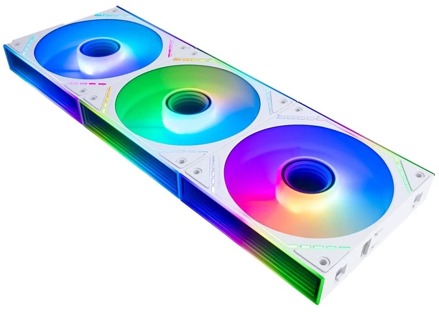 Main image of TR Thermalright TL-M12QRW-S X3 Case Fan Wireless Splicing, Building Blocks CPU Cooler Comes with ARGB Mirror Light Effect,PC PWM Silent Cooling with 1500RPM Speed, CPU Cooler Fan (Re