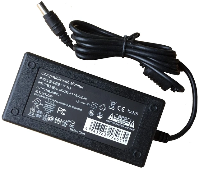 Main image of AC Adapter Compatible with Samsung Gaming LC27T550FDNXZA and T55 Series C27T550FDN 27" Monitor