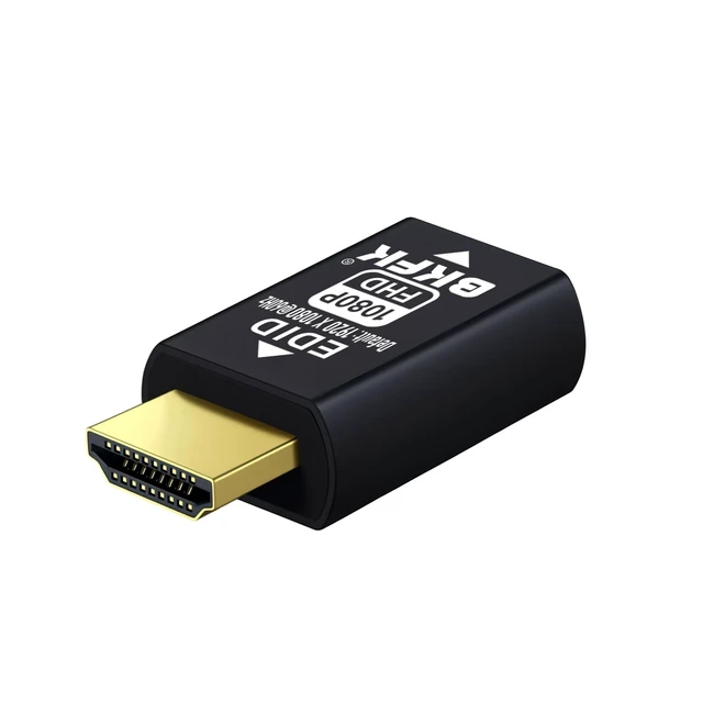 Alt view image 3 of 4 - BKFK HDMI EDID Emulator, Passthrough Display Adapter, Default Resolution Dummy Plug, Headless Ghost for HDMI Switches, Extenders, AV Receivers, Video Splitters(1920X1080@60Hz-4P)