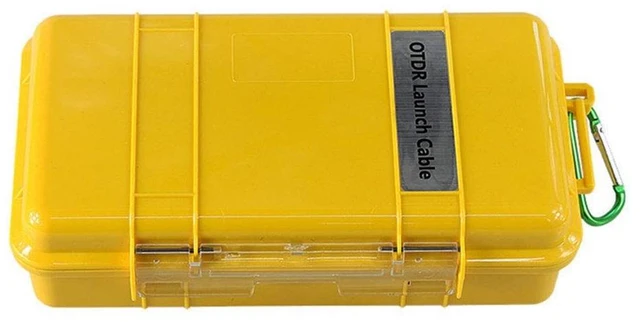 Alt view image 5 of 5 - Etayson OTDR Launch Cable Box G657A1 Single Mode 9/125 with Low Loss SCAPC-SCAPC Connectors Dead Zone Eliminator Cable Box (500M)