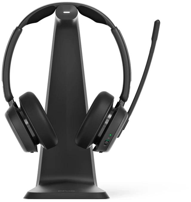 Alt view image 3 of 4 - EPOS Impact 1061 ANC High-Performance Bluetooth Headset for PC - Double-Sided, Advanced Noise Cancellation, EPOS AI, Super Wideband Audio, Intuitive Controls, for Professionals in Loud Workspaces