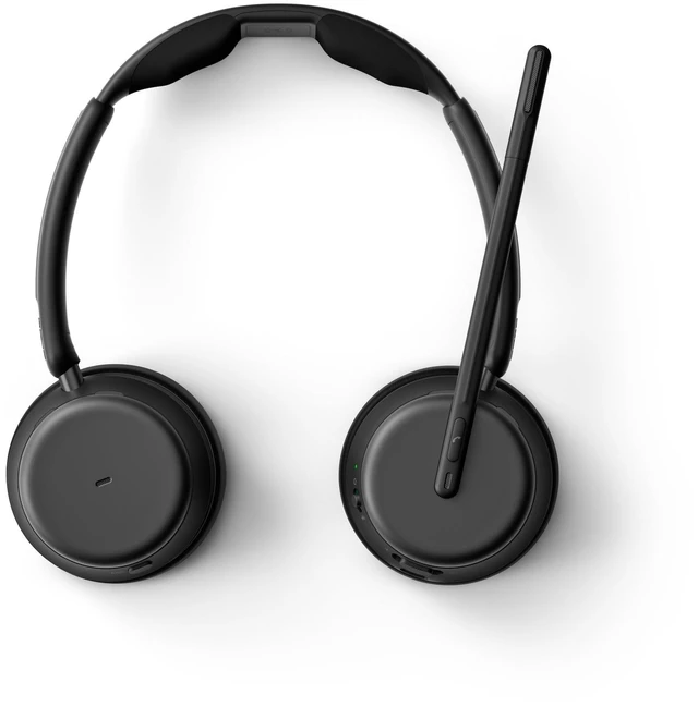 Alt view image 4 of 4 - EPOS Impact 1061 ANC High-Performance Bluetooth Headset for PC - Double-Sided, Advanced Noise Cancellation, EPOS AI, Super Wideband Audio, Intuitive Controls, for Professionals in Loud Workspaces