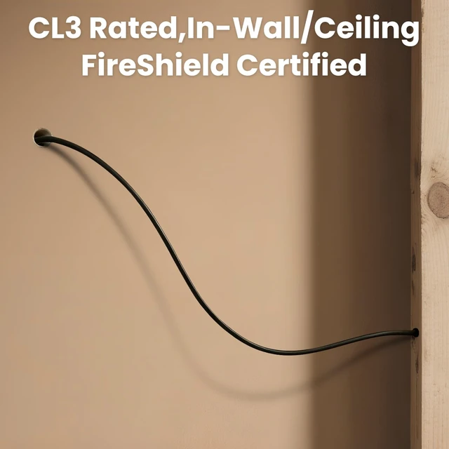 Alt view image 5 of 5 - PTASYGK 14 Gauge Outdoor Speaker Wire 250ft CL3 Direct Burial CCA Cable