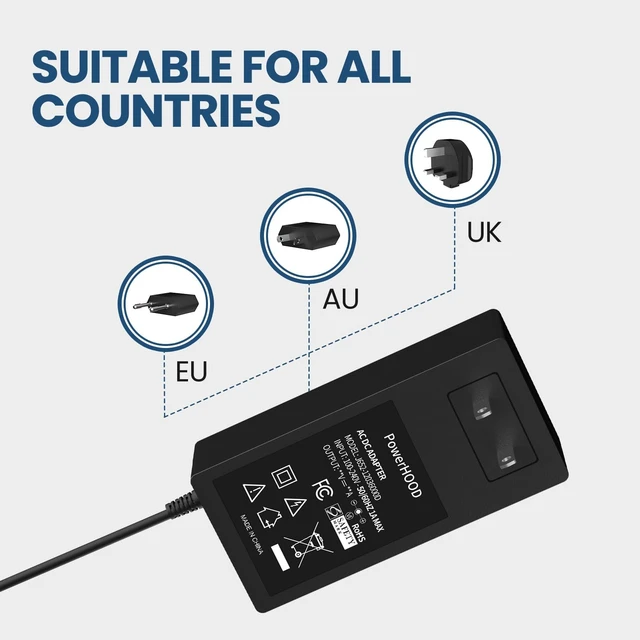 Alt view image 3 of 5 - Charger for Fluval Aquasky 2.0/Marine 3.0 200/240#A-20416-ETL-120 A20432
