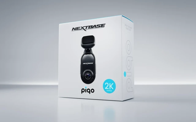 Alt view image 5 of 5 - Nextbase Piqo 2k Smart Dash Cam with App, Compact Design, 1440p Ultra-Wide Quad HD View with Smart Parking, Emergency SOS, and Voice Control