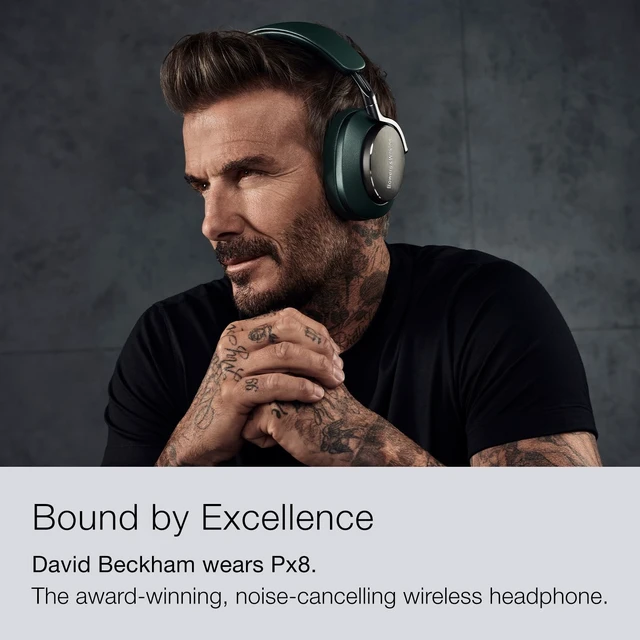 Alt view image 3 of 5 - Bowers & Wilkins Px8 Over-Ear Wireless Headphones, Dark Forest