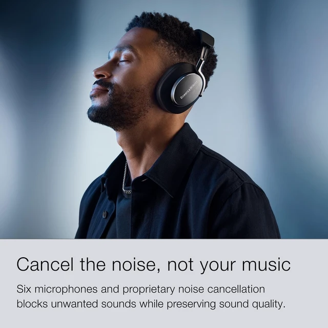 Alt view image 5 of 5 - Bowers & Wilkins Px8 Over-Ear Wireless Headphones, Dark Forest