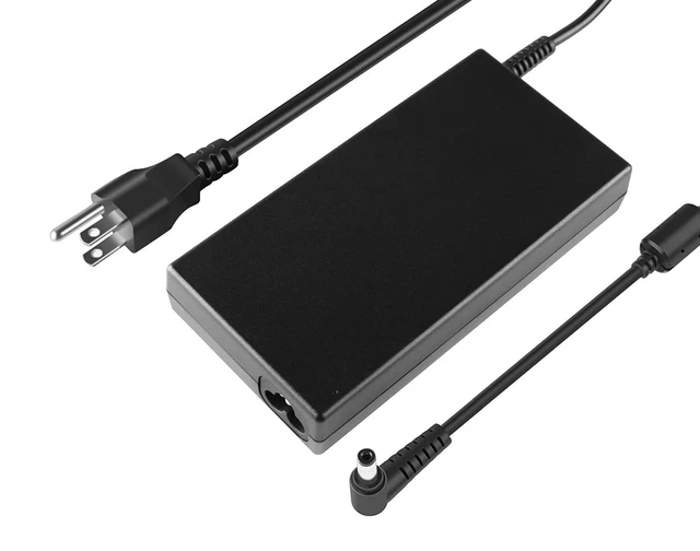 Alt view image 2 of 5 - 150W AC Charger Replacement for MSI GF75 Thin 8RC 8RCS 8RD 9SC 9RCX 9SCXK 9SCX 10SCX 10SCXR 10SCXK Bravo 15 17 Serie Pro 20 20E 22E 6NC 7NC GS63 GS73 Stealth 8RD GS63