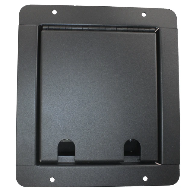 Alt view image 5 of 5 - Recessed Floor Box with Blank Plate: 9 Space