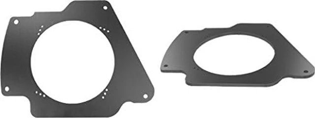 Alt view image 2 of 5 - Front Door Speaker Adapter Spacer Rings -Fits 1989-1994 Nissan 240SX SAK004_55-1 Pair
