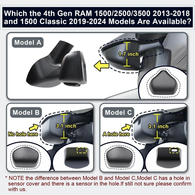 Alt view image 3 of 5 - 4K Front & 2K Rear 2 Channel HDR Dash Cam for RAM Gen5 1500 2025 2026