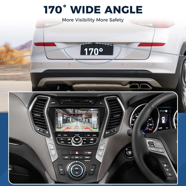 Alt view image 4 of 5 - Rearview Backup Camera OE: 95760-D3000 Fit for Hyundai Tucson 2016-2020