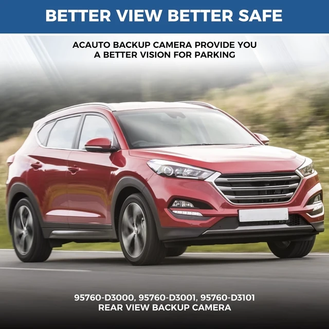 Alt view image 5 of 5 - Rearview Backup Camera OE: 95760-D3000 Fit for Hyundai Tucson 2016-2020
