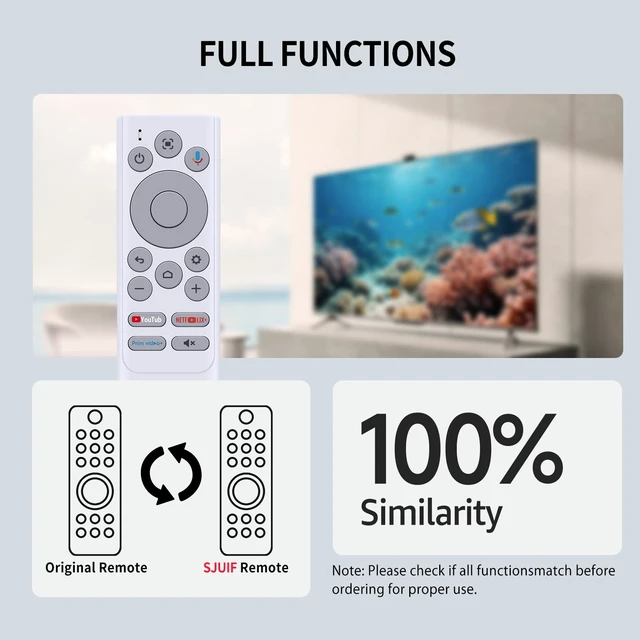 Alt view image 2 of 5 - SJUIF Replacement Remote for Anker D2342 Nebula Cosmos 4K SE Projector