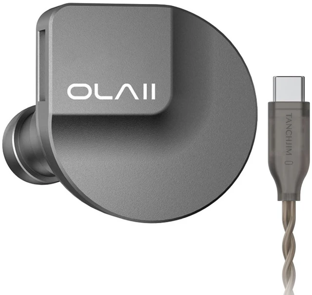 Main image of TANCHJIM Ola1DD+1BA Hybrid Wired Earbuds, Lightweight IEM, Type C with Mic