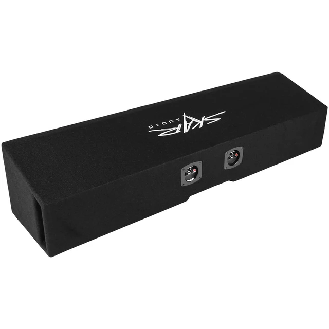 Alt view image 5 of 5 - Skar Audio Quad 8" Loaded Ported Subwoofer Enclosure Compatible with 2019-2025 Chevy Silverado/GMC Sierra Crew Cab Trucks