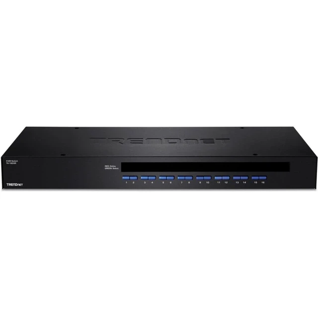 Alt view image 2 of 4 - TRENDnet 16-Port Rack Mount USB KVM Switch