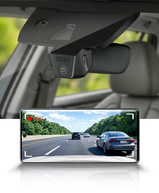 Main image of Fitcamx 4K Dash Cam Suitable for Honda CR-V 2017-2022, Gen5 (Included 2 Cables), OEM Factory Look, 2160P UHD Video, Loop Recording, Built-in WiFi & APP, Gravity Sensor, Easy to Install, 64GB Card