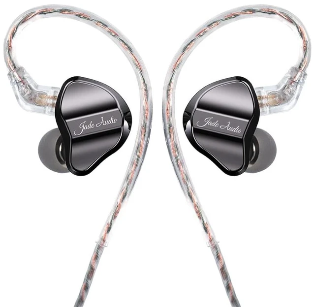 Alt view image 2 of 5 - FiiO/JadeAudio JD1 High Performance Dynamic Driver HiFi Bass Stereo in Ear Monitor Headphones Sport Gaming Earbuds with Mic (Black)