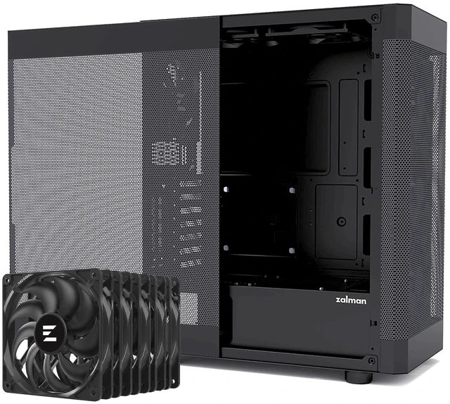 Main image of Zalman i4 High Airflow Full Mesh ATX Mid-Tower Desktop Computer PC Case