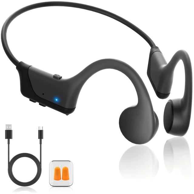 Main image of Gelecek New Bone Conduction Open-Ear Headphones, Bluetooth 6.0, IPX5 Waterproof, 8H Playtime, Lightweight & Comfortable Sports Earphones for Running, Cycling, Workout, Sweatproof Wireless Heads