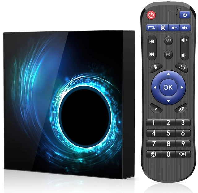 Main image of T95H616 Android 10 TV Box, 2GB 16GB Quad Core Dual WiFi 6K UHD