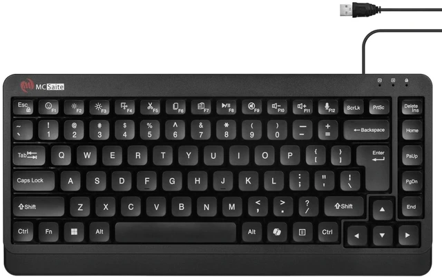 Main image of Mini Wired Compact Keyboard MC-510